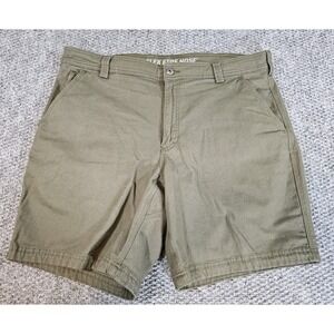 Duluth Flex Fire Hose Shorts Men's 38 Relaxed Fit Green Cargo Work Utility‎